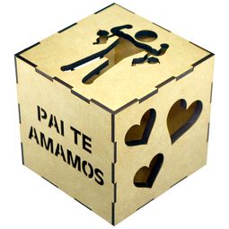 Dheera Caixa de joias de quebra-cabeça com anel mágico giratório, caixa de  presente de cubo mágico para dia dos namorados, noivado, casamento, 6,9 x  7,9 x 7,9 cm